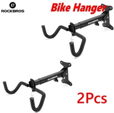 ROCKBROS Bike Storage Wall Mount Rack Hanger Cyc;ling Steel Garage Space Saving