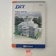 DIY White House 3D Paper Puzzle 65pc Architecture Set MPN NO.2801-E