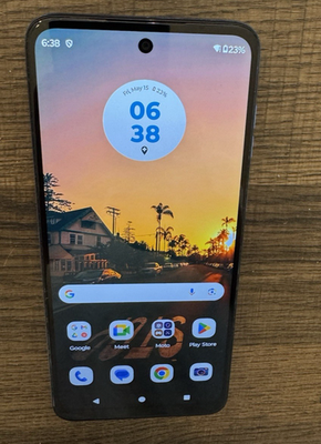 #ad Motorola Moto G Play 2024 XT2413 2 64GB Blue 4G LTE Cosnumer Cellular Only $48.00