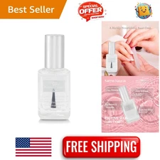Organic Nail Treatment with 5 Essential Vitamins - Glossy Quick Dry Top Coat