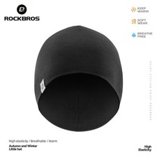 ROCKBROS Winter Tencel Wool Warm Hat Elastic ...