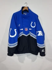 Vintage 90’s PRO LINE Indianapolis Colts Logo Athletic Jacket Full-Zip Large