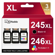 PG-245XL CL-246XL Ink Cartridge for Canon 245 246 Pixma MG2522 TS3322 TR4522 Lot