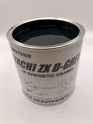 Hitachi ZX dunkelgrau Baggerlack High Endurance Emaillack 1 Liter Dose