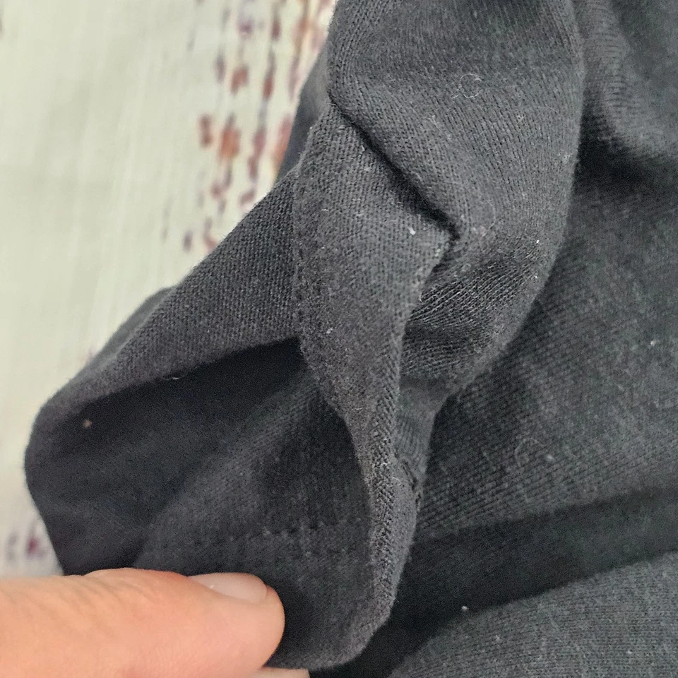 Camiseta negra de manga corta para mujer Bally Total Fitness XL Foto 4 de 4