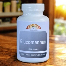 Glucomannan Konjac Capsules (Konjac Root)