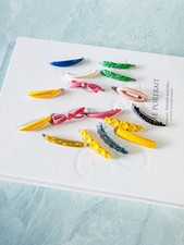 Lot Of 16 Vintage Barrettes
