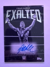2025 WWE Exalted - Chad Gable / El Grande Americano Auto - Black And White