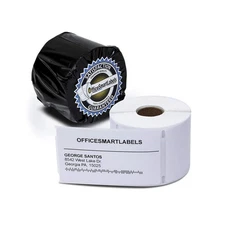 OfficeSmartLabels 2-5/16 x 4 inch Shipping Labels, Compatible with 30256 Labe...