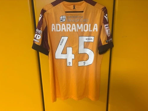 Bradford City 2024/25 | Tayo Adaramola | Sky Bet League Two Shirt