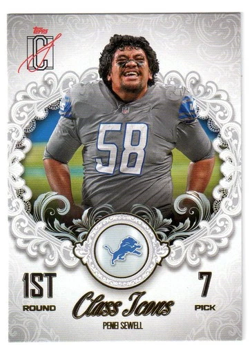 2025 Topps Signature Penei Sewell Base (RAW)