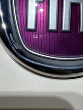 500 ABARTH 595 LOGO STEMMA POSTERIORE BAULE ANTRACITE NUOVO ORIGINALE - Foto 13