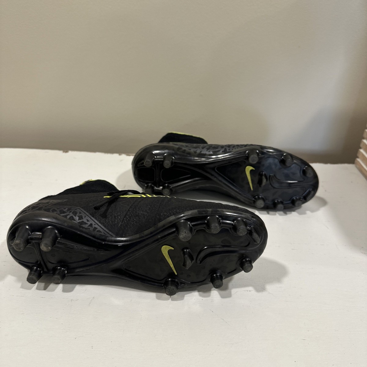Nike Hypervenom Phantom II FG Black ACC Football Soccer Cleats US