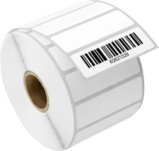2.25 X 0.75 Inch Direct Thermal Label - Compatible with Rollo Label Printer & Ze