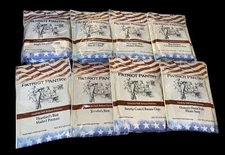 Patriot Pantry Survivalist Food Pouch Lot (8 Pouches) 40 Servings 