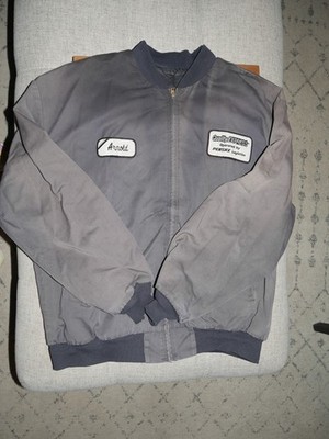 Quality Express Workwear Heavy Weight Working Jacket Grey XXL Vintage