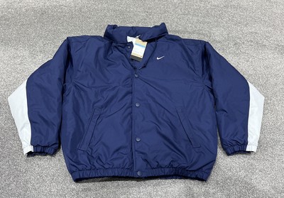 Nike Sportswear Solo Swoosh Puffer Jacket - Midnight Navy - FB7852 410 - Medium
