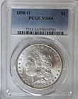 1898-O Morgan Silver Dollar $1 PCGS MS64
