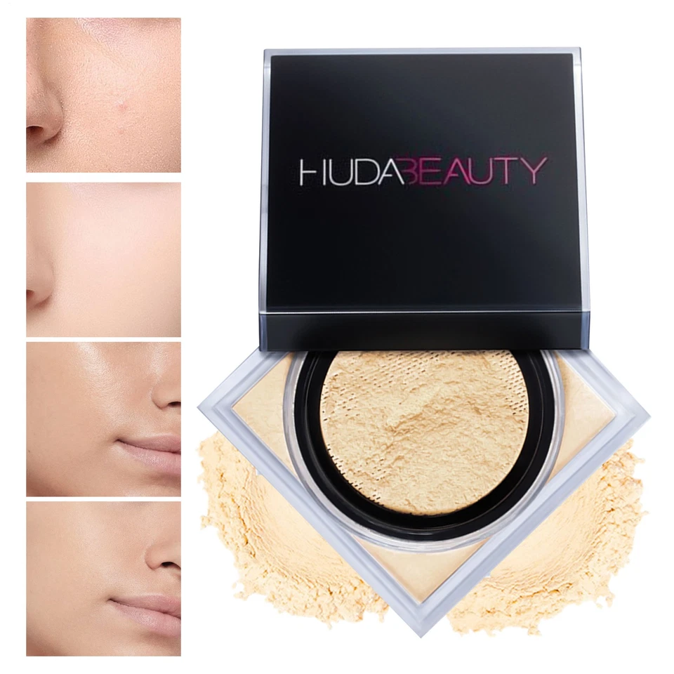 Huda Beauty Easy Bake Loose Powder – Pfundkuchen – brandneu, 20 g - Bild 3 von 4
