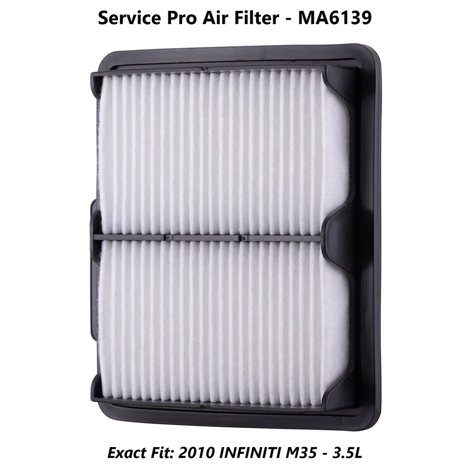 2010 INFINITI M35 3.5L Complete Air, Oil & Cabin Filter Kit (5W-30) - Image 4 of 4