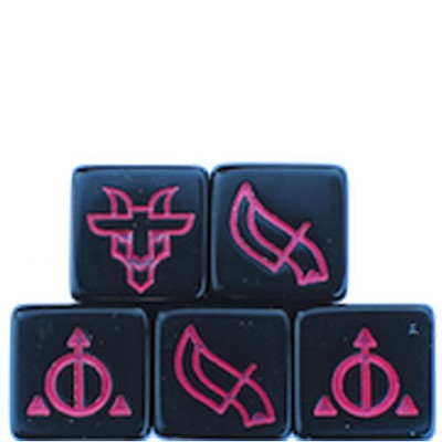 Ashes Ascendancy Würfel Pack - Zeremonielles Würfel Brettspiel - Brandneu Versiegelt