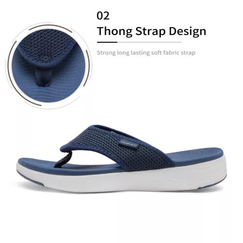 Women Arch Support Soft Cushion Flip Flops Thong Sandals Slippers Shoes 5-11 - Picture 24 of 39