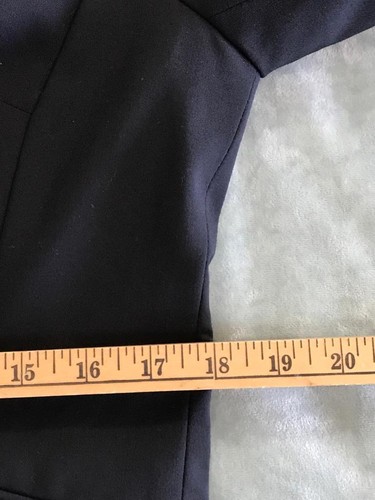 Ladies Dressy Black Fitted Blazer Evening Jacket ~ Lace Lined ABS Collection 14 - Picture 6 of 13