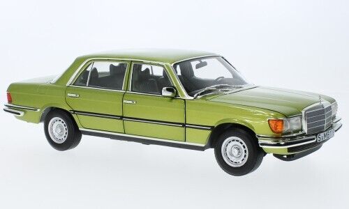 Mercedes 450 SEL (W116) Metallic-Light Green 1976 1:18 Model Car - Picture 1 of 1
