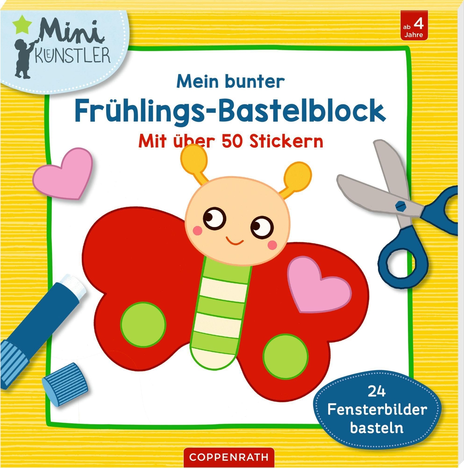 Kristin Labuch Mein bunter Frühlings-Bastelblock: Mit über 50 (Copertina rigida)