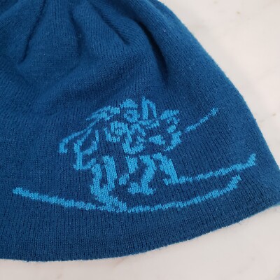 DIE DREI BERGE WOOL BEANIE ネイビー Bergans Beanie 5298 Birkebeiner Hat OS Blue Outdoor 30% Wool 70