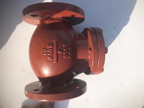 3" 200# flgd swing check cast iron AWWA - Picture 4 of 5