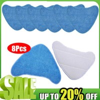 8x Steam Mop Pads Fit for Microfibre VAX Steamer Cleaner Pads S85-CM Replacement