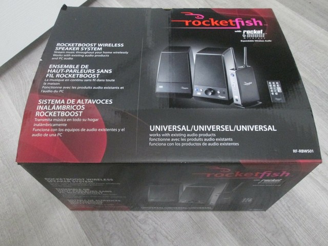 rocketfish wireless speaker system
