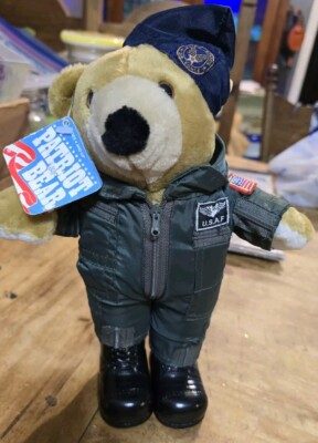 Patriot Bear Doll US Air Force Teddy Bear Plush Toy 10