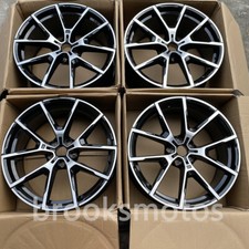 20" NEW BLACK STYLE WHEELS RIMS FITS 2018+ BMW 8 SERIES G14 15 16 20 728