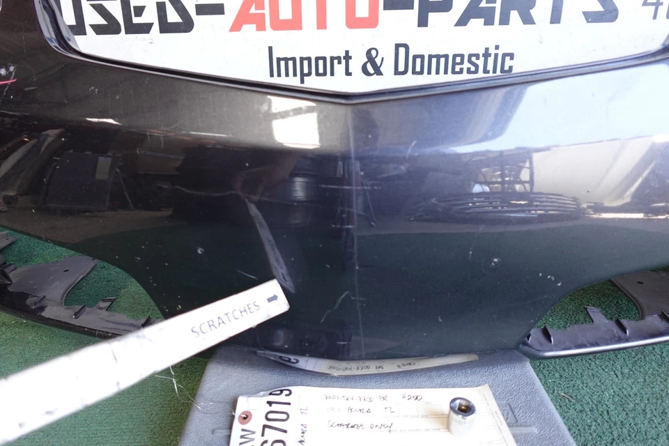 Parachoques delantero Acura TL 2009 2010 2011 OEM cubierta solo AW67019 Foto 2 de 4