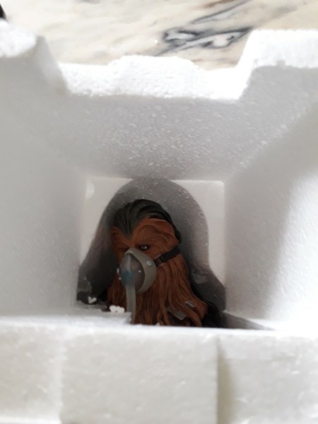 star wars chewbacca mynock hunt bust gentle