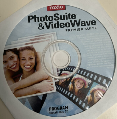 Roxio Photosuite & VideoWave Version 8 Productivity SEALED Photo Suite