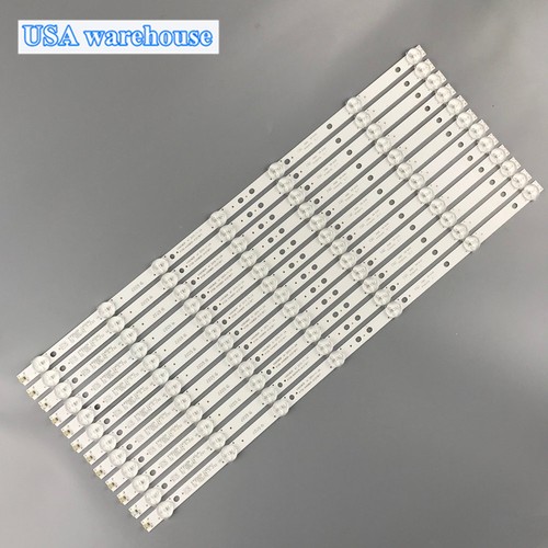 LED strips for Toshiba 49'' 49L621U 4708-K49WDR-A1212K11 4708-K49WDR-A1213K11