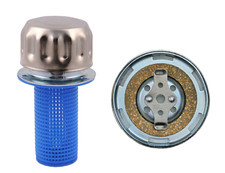 Hydraulic Tank Breather Cap with Strainer, Cork Gasket, 304 Stainless Steel 