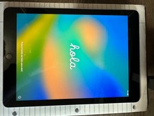 Apple iPad 5th Gen 9.7" - Wi-fi Only - 32GB Space Gray Engraved back IOS 16
