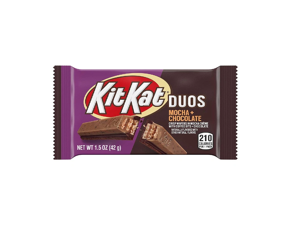 Kit Kat Duos Mocha & Chocolate Wafer Candy Bars, 1.5 Oz, Pack of 24  - Image 4 of 4