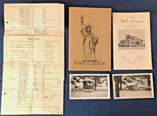 GRANVILLE MA Historical Ephemera Photos 1950s w Photo of Noble & Cooley Co DRUM