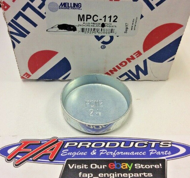 Melling MPC112 Steel 21/16" Expansion Plugs Deep Cup Engine Freeze