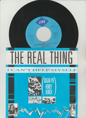  7''  Promo Single  THE REAL THING - I Can´t Help Myself (Sugar Pie Honey Bunch)