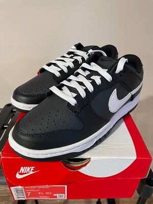 Nike Dunk Low Reverse Panda Sneakers Mens Size 8 Black White DJ6188-002 Nike Dunk Low Black White Reversed Panda DJ6188-002 Size 7  main image 2