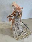 Vintage Barbie Crocheted Homemade Dress , Ball gown, Skirt Wrap, Hat And Bag — photo 3
