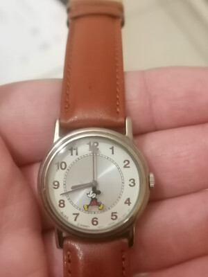 Seiko Alba MIckey Mouse Disney Watch Uhr Selten Retro Vintage 80er Japan