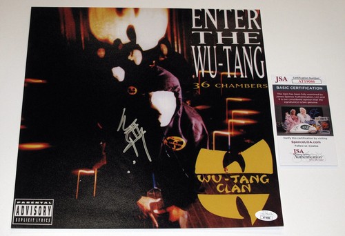 Method Man signed ENTER THE WU-TANG CLAN (36 CHAMBERS) 12x12 PHOTO Ext Proof JSA - Bild 5 von 7