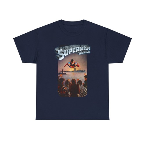 Superman Movie T-Shirt - DC Comics - 1978 - Christopher Reeve - Vs General Zod - Picture 107 of 121